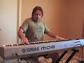 jamming again on my yamaha mo8, playing a loosely-tipitina-inspired new orleans style piano semi-improvised piece.