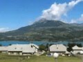Arrivée a Savines le lac hautes-alpes lac de Serre-poncon