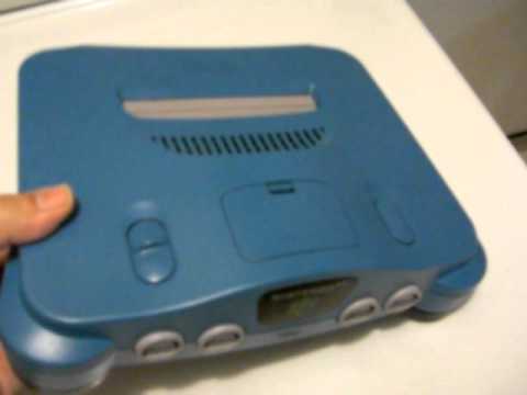 how to clean nintendo 64 console