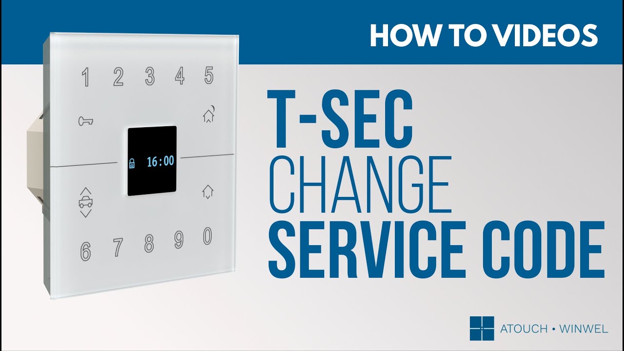 T-SEC - Como alterar o Código de Serviço