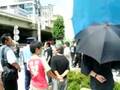 靖国反小泉デモvs妨害車8.15 Yasukuni anti Koizumi demo vs obstructor