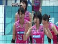 2009 Korea Volleyball Championship - HeungKuk Life Insurance X GS Caltex This is the second match of the championship final. (The three-time match winner takes the championship trophy) Players in the pink uniform are from HeungKuk Life Insurance : Pink Spiders - Lee Hyo-Hee(#5, setter), Kim Hye-Jin(#7, Middle), Chun Min-Chong(#8, Middle), Kim Yeon-Koung(#10, Wing Spiker), Ocasio Carina(#11, Opposite), Han Song-Yi(#12, Wing Spiker), Cho Sang-Hee(#14, Libero) (Hwang Youn-Joo is the player of HeungKuk, but due to injury she was on the substitute member) Players in the green uniform are from GS Caltex - Kim Min-Ji(#1, Wing Spiker), Lee Suk-Ja(#4, Setter), La Hae-Won(#5, Opposite), Bae Yoo-Na(#10, Middle), Jung Dae-Young(#13, Middle), De La Cruz Bethania(#18, Wing Spiker), Nam Ji-Yeon(#8, Libero)