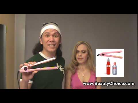 A straight hairstyle was requested, so, out went my CHI Flat Iron. EnJoy! A straight hairstyle was requested, so, out went my CHI Flat Iron. EnJoy!