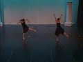 Lyrical jazz dance performance