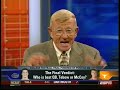 10/11/08 ESPN Gameday Final Lou Holtz Mild Cuss & Apologizes