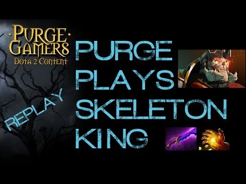 Dota 2 Purge plays Skeleton King