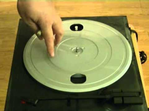 how to replace belt on jvc turntable