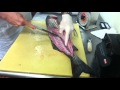 Wild Striped Bass with Konosuke Mioroshi Deba