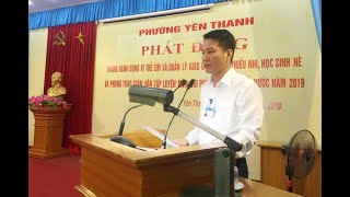 Phường Yên Thanh: Phát động tháng hành động vì trẻ em