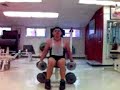 Entrenando con David Fierro rutina para hombros mancuernas