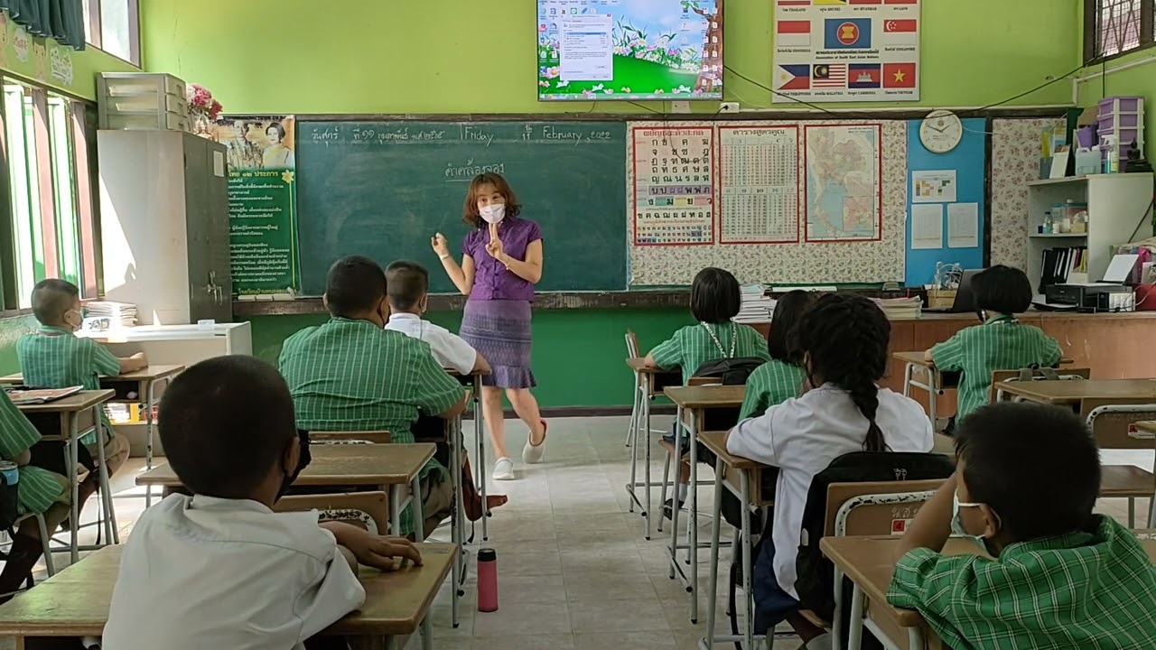 วิชาภาษาไทย เรื่องคำคล้องจอง ชั้นประถมศึกษาปีที่3 โรงเรียนบ้านหนองสองห้อง