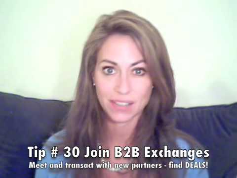 Buy and Sell with Trading Partners - Tip # 29 & 30 & 31 - Small Business BONUS