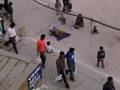 8yo Acrobat/Contortionist street show in Varanassi India