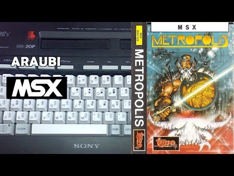 Metropolis (1989, MSX, Topo Soft)