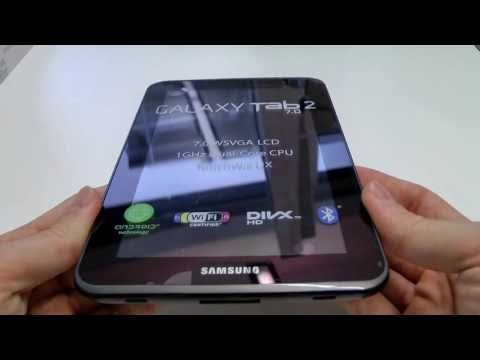 Samsung Galaxy Tab 2 7.0 Unboxing und Vergleich mit Gal ...