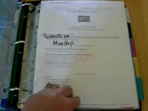 Coupon Binder