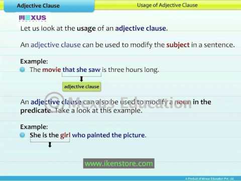 how to define adjectives