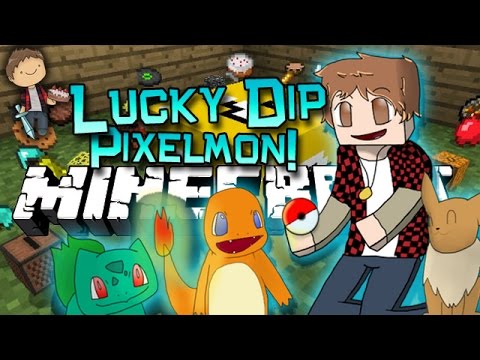 Minecraft: Lucky Dip Pixelmon! Mini-Game Mod w/Mitch & Friends!