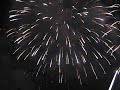 fireworks show for the santa rosalia day in palermo