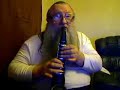 I blow my horn for Alex