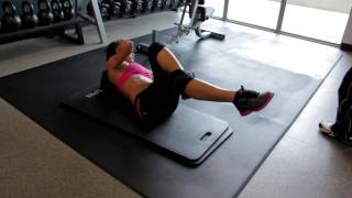 Workout With Rosa Acosta: Abs (Part 3) HOME