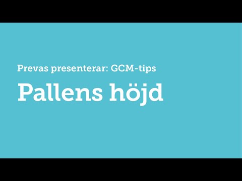title of video: Pallens höjd