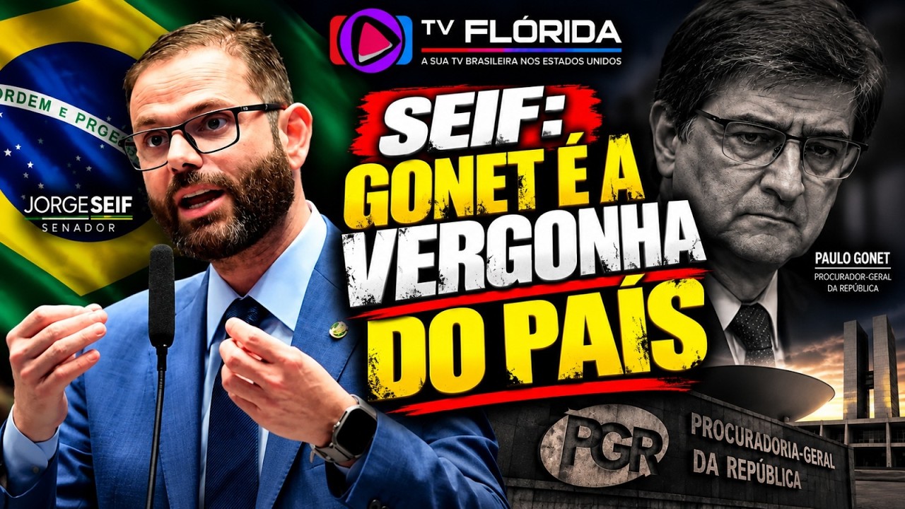 "Gonet é Uma vergonha para o Brasil! JORGE SEIF