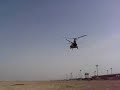 Marine CH-46 Sea Knight  landing