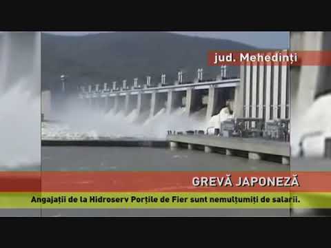 Grevă japoneză, la Hidroserv Porțile de Fier