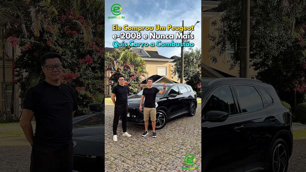 Ele Comprou um Peugeot Elétrico e Nunca Mais Trocou os Carros Elétricos… agora de MGS5