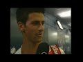 Novak ジョコビッチ Pre Match Interview 決勝戦（ファイナル）　s 全米オープン 2007