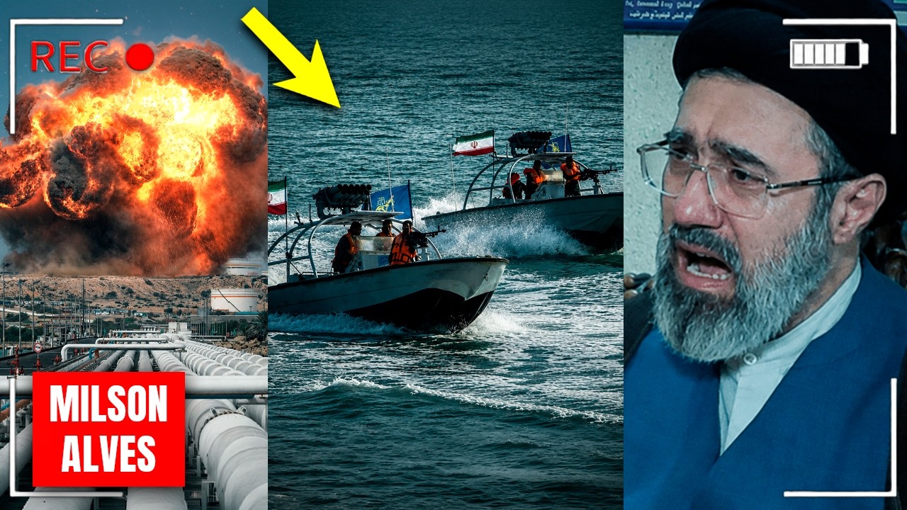 O PÂNICO se espalha ao Irã EVACUAR navios da ilha Kharg