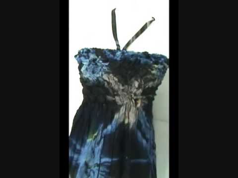 how to dye evening gown