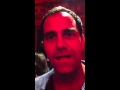 Andy Buckley says hello to me.