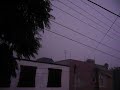 Amazing thunderstorm over Mexico!!