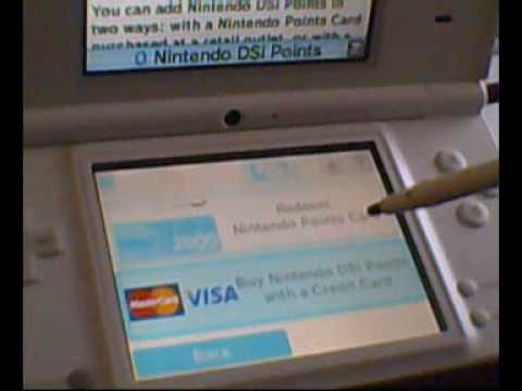 how to get nintendo dsi points