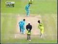 shoaib akhter bowled flemming