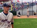 June 3, 2008 Lakeland Flying Tigers (Detroit) prospect RHP Rick Porcello pitching in the Florida State League at Clearwater Florida.