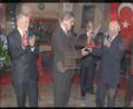 M�nevver D�ver - Adana ; Zirvedekiler 2007 Yemek ve Plaket
