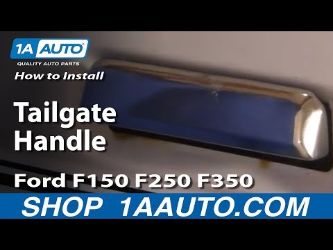 How To Install Replace Tailgate Handle Ford F150 F250 F350 87-96 1AAuto.com