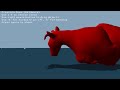 Destroying the cloth in PhysX demo in slow motion