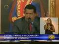 Chávez ordena nacionalizar el Banco de Venezuela