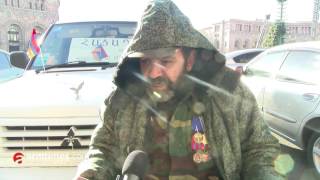 ՀՀ ազգային հերոսի հորաքրոջ տղան հացադուլ է սկսել կառավարության դիմաց (տեսանյութ) | ARMTIMES