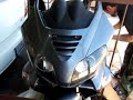 unwrappin of the Scooter (250cc Jonway)