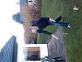 Kubbs spelen tijdens weekendje weg