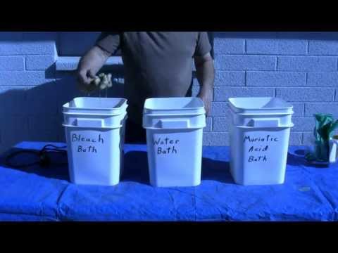 how to cure aquarium rock