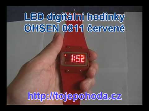 how to set ohsen led watch