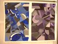 nonobjective monochromatic paintings student work nonobjective monochromatic paintings student work