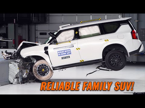 2025 Nissan Armada – Seriously Safe SUV | Crash Test Explained!