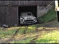 1951 Ford wrecker pulling antique cars out of barn Pt2 1951 Ford wrecker pulling antique cars out of barn Pt2